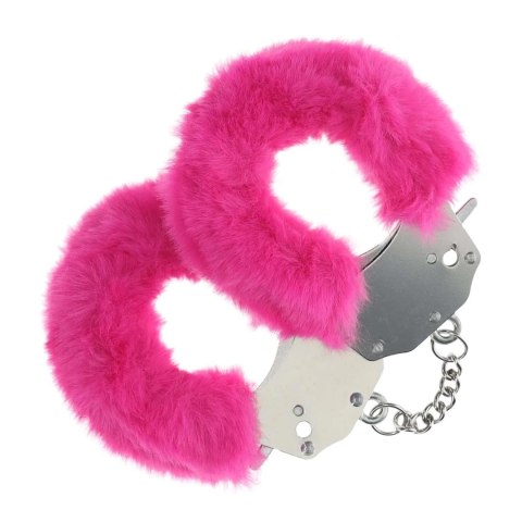 Heavy-duty Fluffy Handcuffs - Pink