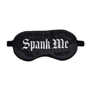 Spank Me - Printed Satin Mask