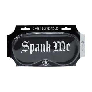 Spank Me - Printed Satin Mask
