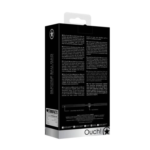 Adjustable Silicone Ball Gag