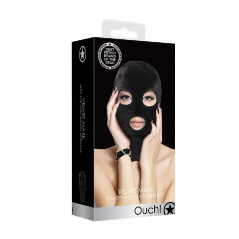 Mask with Eye and Mouth Opening