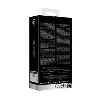 O-Ring Ball Gag with Nipple Clamps