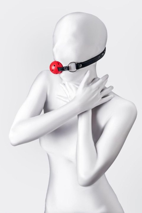 Anonymo gag, ABS plastic, red, 64 cm