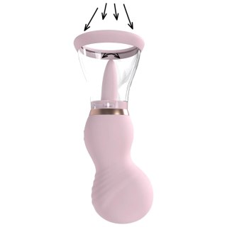 Sensual - Rechargeable Vulva and Breast Pump - Pink