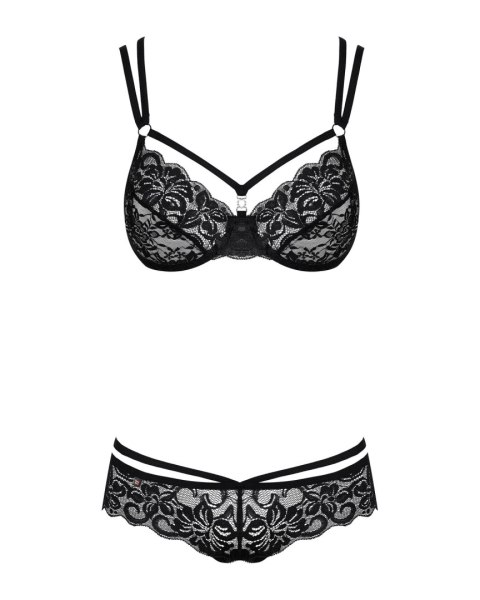 Obsessive 860-SET-1 komplet czarny L/XL
