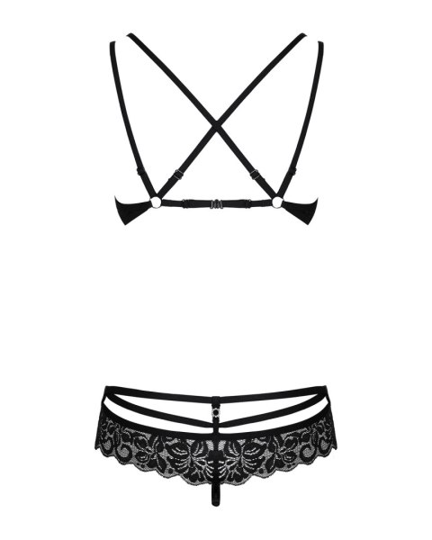 Obsessive 860-SET-1 komplet czarny L/XL