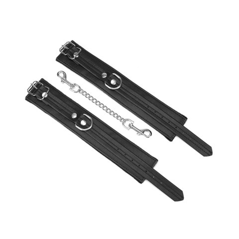 Liebe Seele kajdanki Black Bond Ankle Cuffs Liebe Seele kajdanki Black Bond Ankle Cuffs