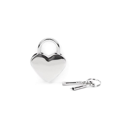 Liebe Seele kłódka Silver Heart Shape Padlock (2pcs a set) Liebe Seele kłódka Silver Heart Shape Padlock (2pcs a set)
