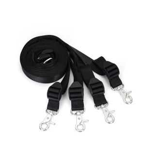 Liebe Seele underbed webbing accessory with clips in silver
