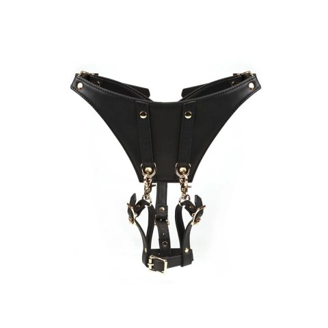 Liebe Seele uprząż Dark Secret Leather Forced Orgasm Harness Belt Liebe Seele uprząż Dark Secret Leather Forced Orgasm Harness Belt