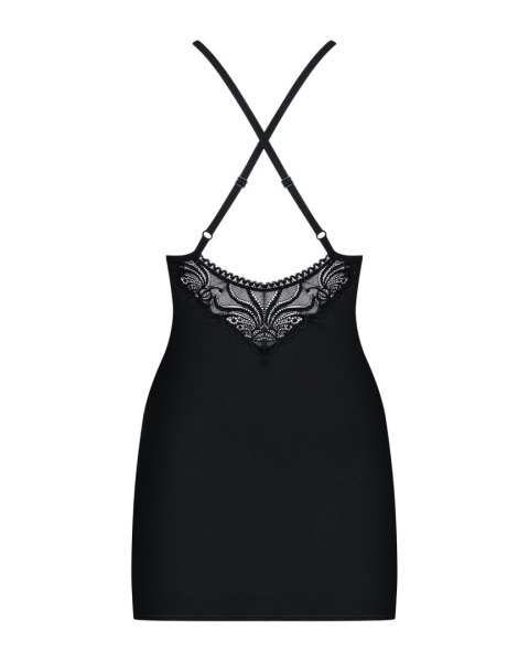 Obsessive 828-CHE-1 koszulka czarna S/M