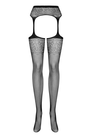 Obsessive S207 garter stockings czarne S/M/L