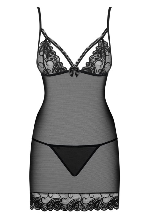Obsessive koszulka nocna ze stringami Wonderia L/XL