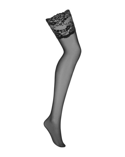 Bielizna-810-STO-1 pończochy czarne S/M