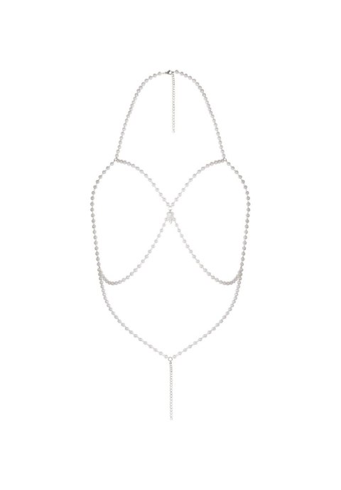 Lyxa biżuteryjny biustonosz otwarty O/S