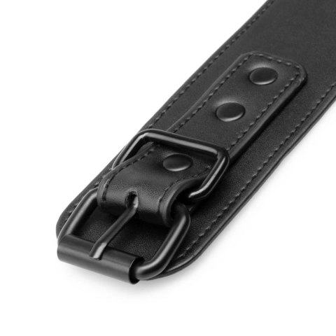 Bedroom Fantasies - Faux Leather Ankle Cuffs Black