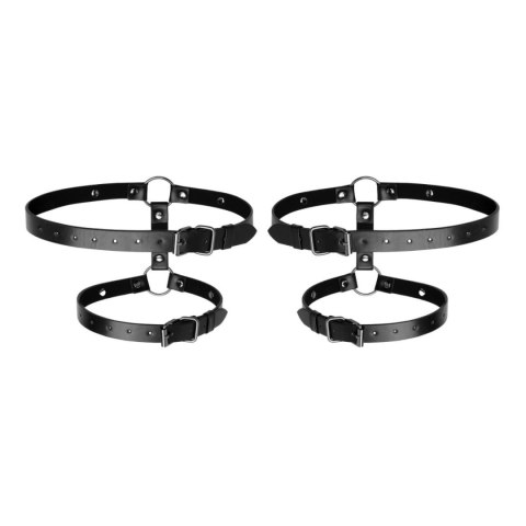 Bedroom Fantasies - Leg Bondage Cuffs Black