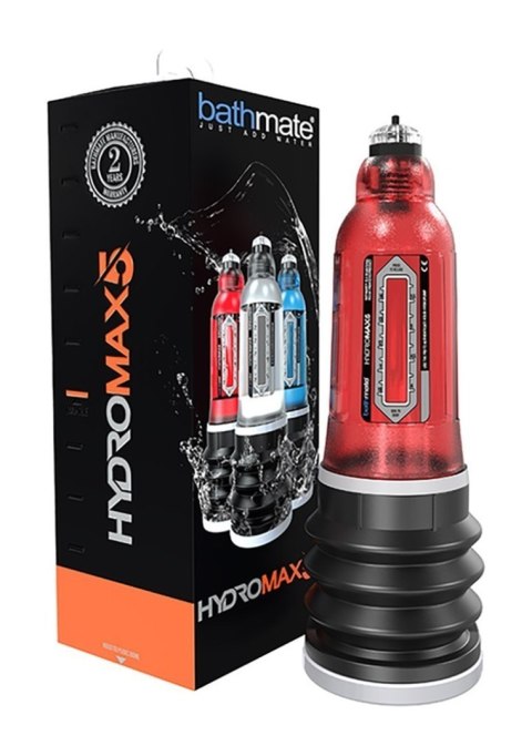 Bathmate Hydromax5 Brilliant Red Bathmate Hydromax5 Brilliant Red