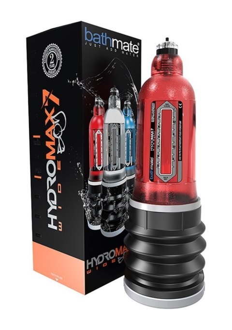 Bathmate Hydromax7 Wide Boy Brilliant Red Bathmate Hydromax7 Wide Boy Brilliant Red
