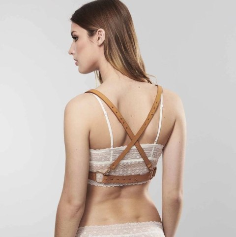 Bijoux Indiscrets - MAZE X Harness Brown Bijoux Indiscrets - MAZE X Harness Brown