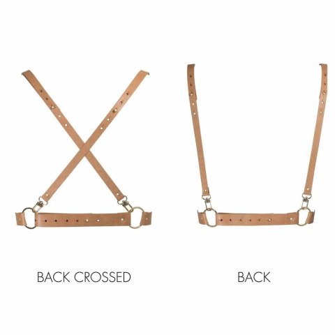 Bijoux Indiscrets - MAZE X Harness Brown Bijoux Indiscrets - MAZE X Harness Brown