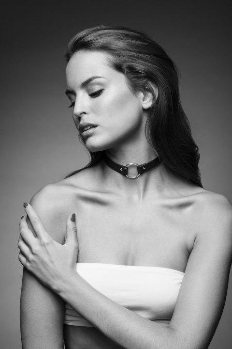 Bijoux Indiscrets - MAZE Single Choker Black Bijoux Indiscrets - MAZE Single Choker Black