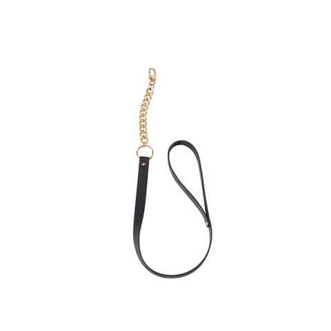Bijoux Indiscrets - MAZE Wide Choker & Leash Black Bijoux Indiscrets - MAZE Wide Choker & Leash Black