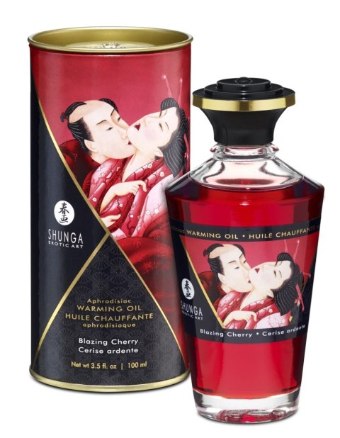 Shunga - Aphrodisiac Oil Blazing Cherry 100 ml Shunga - Aphrodisiac Oil Blazing Cherry 100 ml