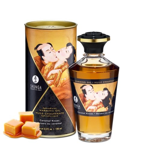 Shunga - Aphrodisiac Oil Caramel Kisses 100 ml Shunga - Aphrodisiac Oil Caramel Kisses 100 ml