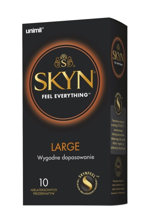 Unimil SKYN Large nielateksowe (1op./10szt.) Unimil SKYN Large nielateksowe (1op./10szt.)