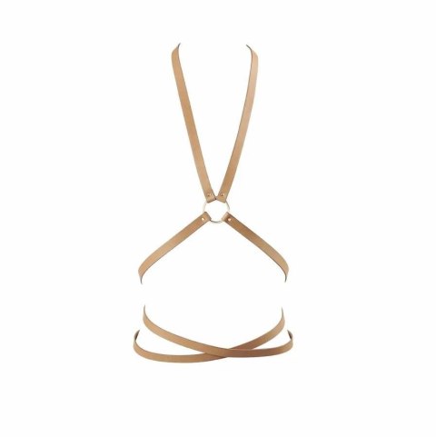 Uprząż na ciało z ekoskóry Bijoux Indiscrets Maze Multi-way Harness Brown Uprząż na ciało z ekoskóry Bijoux Indiscrets Maze Multi-way Harness Brown