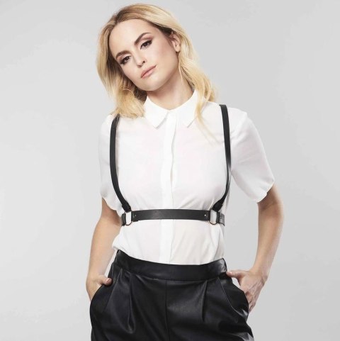 Uprząż szelki na ciało Bijoux Indiscrets Maze X Harness Black Uprząż szelki na ciało Bijoux Indiscrets Maze X Harness Black