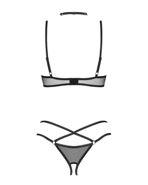 Donarella komplet 3-częściowy otwarty M/L Obsessive Donarella komplet 3-częściowy otwarty M/L Obsessive