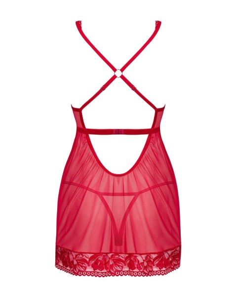 Lacelove babydoll i stringi XL/2XL Obsessive Lacelove babydoll i stringi XL/2XL Obsessive