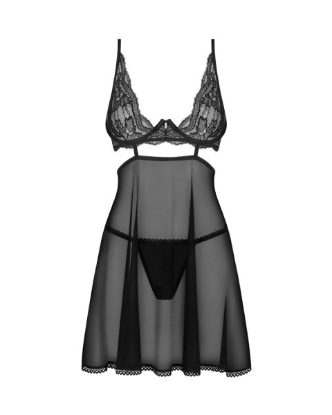 Nutris babydoll i stringi XL/2XL Obsessive Nutris babydoll i stringi XL/2XL Obsessive