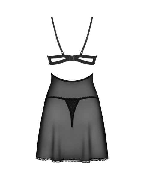 Nutris babydoll i stringi XL/2XL Obsessive Nutris babydoll i stringi XL/2XL Obsessive
