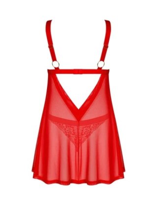 Obsessive komplet bielizny babydoll + stringi Elianes M/L