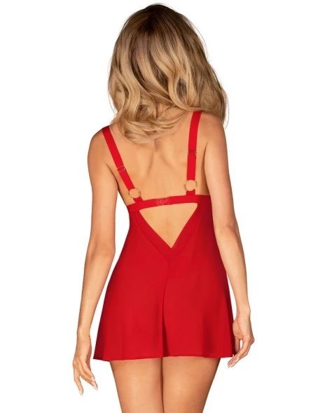 Obsessive komplet bielizny babydoll + stringi Elianes M/L Obsessive komplet bielizny babydoll + stringi Elianes M/L