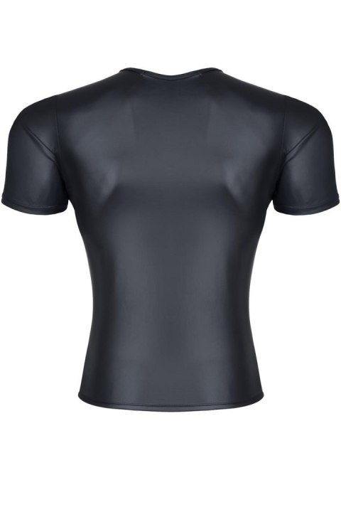 Męski t-shirt z wetlooka w serek XXL