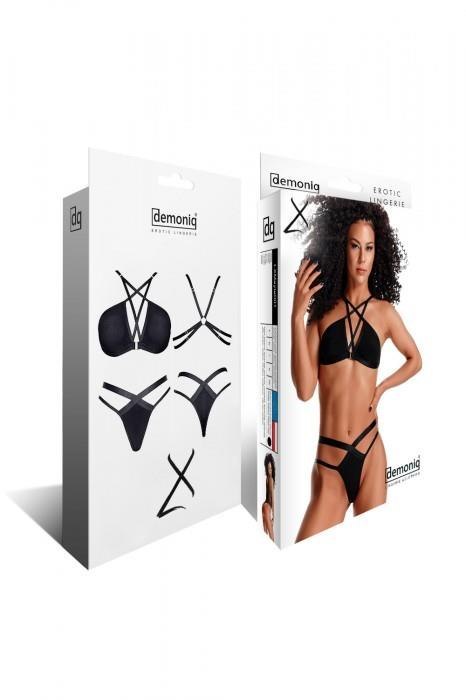 Bielizna-LadyX Casilda L - biustonosz, stringi