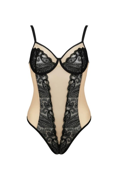 Bielizna-DAISY BODY beige XXL/XXXL