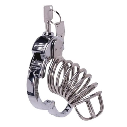 Stainless Steel Penis Cage 1 with Advanced Locking Mechanism