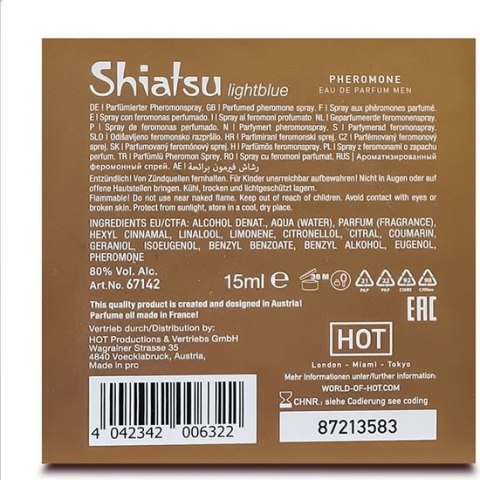 Feromony dla mężczyzn Pheromon Fragrance Man Lightblue 50ml Shiatsu Feromony dla mężczyzn Pheromon Fragrance Man Lightblue 50ml Shiatsu