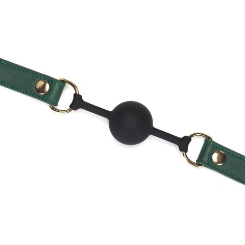 Knebel Mossy Chic Leather Ball Gag Liebe Seele