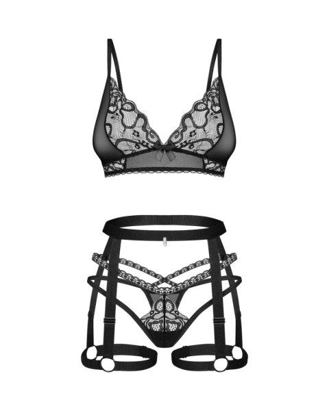 Komplet 3-częściowy S/M Blomentis Obsessive