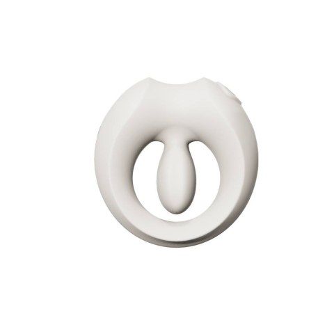 Pierścień erekcyjny ze stymulatorem Apis Ivory White Zalo Pierścień erekcyjny ze stymulatorem Apis Ivory White Zalo