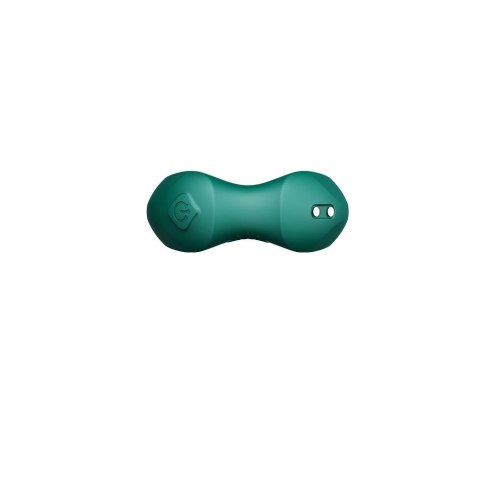Pierścień erekcyjny ze stymulatorem Apis Turquoise Green Zalo