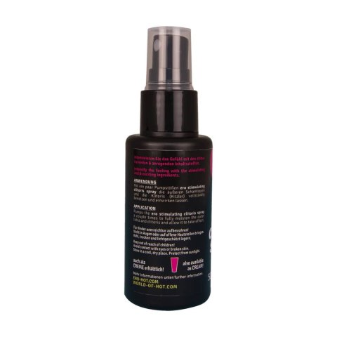 Spray stymulujący łechtaczkę Clitoris Spray Stimulating 50ml Ero Spray stymulujący łechtaczkę Clitoris Spray Stimulating 50ml Ero