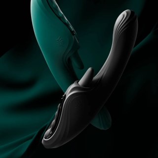 Wibrator króliczek Ares Obsidian Black Zalo
