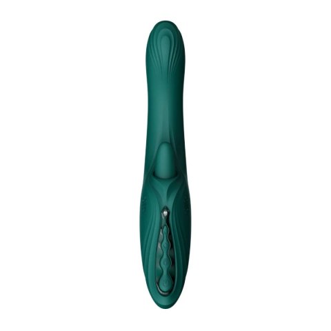 Wibrator króliczek Ares Turquoise Green Zalo